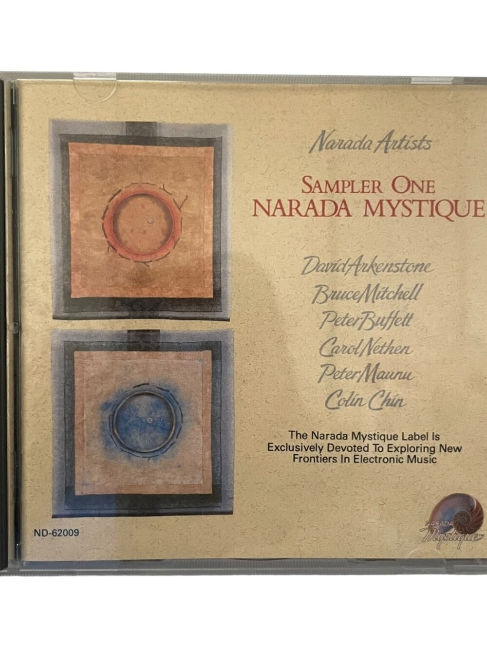 Narada Artists - Sampler One Narada Mystique CD ND-62009 Electronic New Age